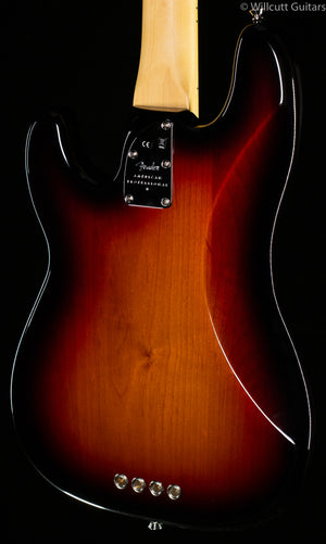 Fender American Professional II Precision Bass 3-Color Sunburst Maple Fingerboard Bass Guitar