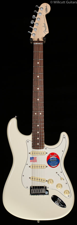 Fender Artist Series Jeff Beck Stratocaster Olympic White Rosewood