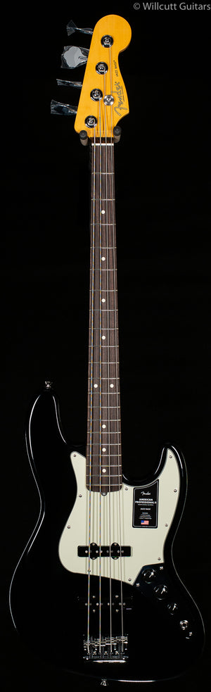 Fender American Professional II Jazz Bass Black Rosewood Fingerboard Bass Guitar
