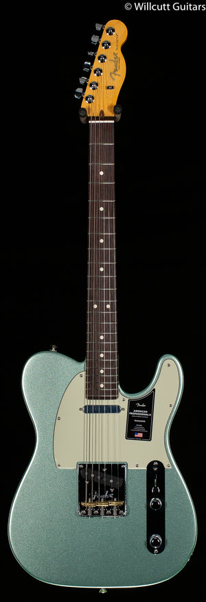 Fender American Professional II Telecaster Mystic Surf Green Rosewood Fingerboard