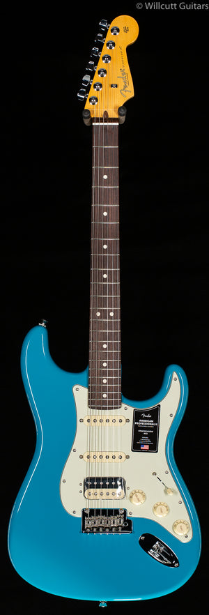 Fender American Professional II Stratocaster HSS Miami Blue Rosewood Fingerboard