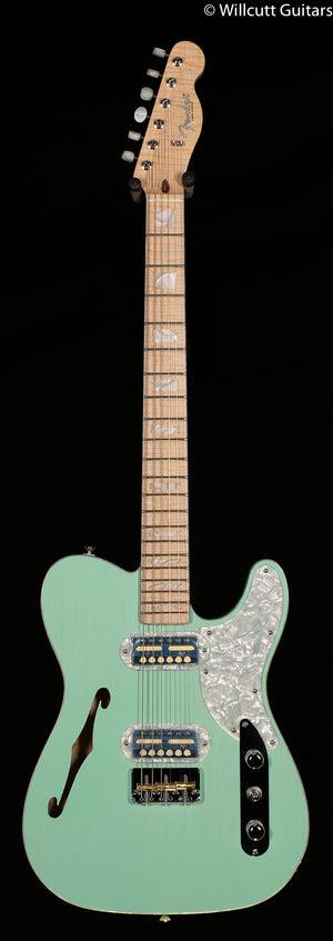 Fender Parallel Universe II Tele Mágico Transparent Surf Green Maple Fingerboard