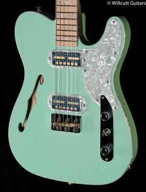 Fender Parallel Universe II Tele Mágico Transparent Surf Green Maple Fingerboard