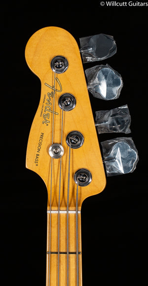 Fender American Professional II Precision Bass Mystic Surf Green Left-Hand Bass Guitar (357)