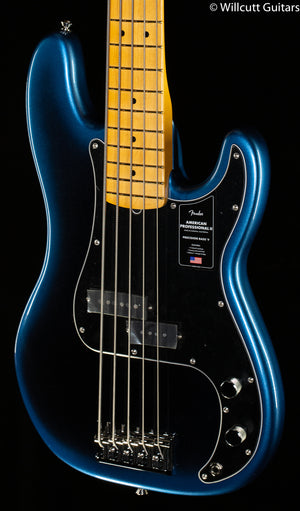 Fender American Professional II Precision Bass V Maple Fingerboard Dark Night