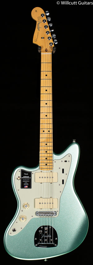Fender American Professional II Jazzmaster Mystic Surf Green Maple Fingerboard Lefty