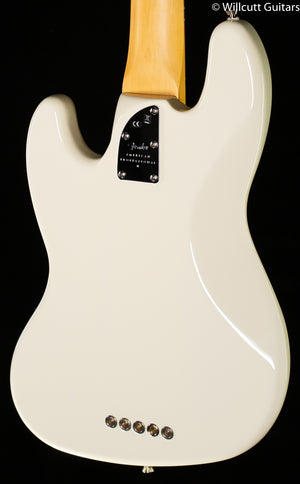 Fender American Professional II Jazz Bass V Olympic White Rosewood Fingerboard