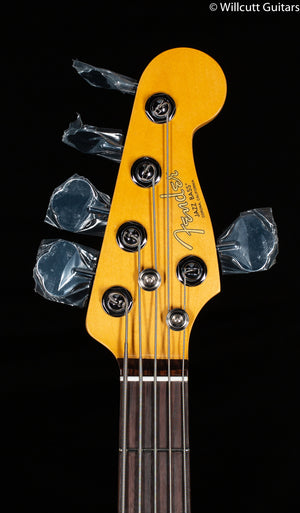 Fender American Professional II Jazz Bass V Olympic White Rosewood Fingerboard