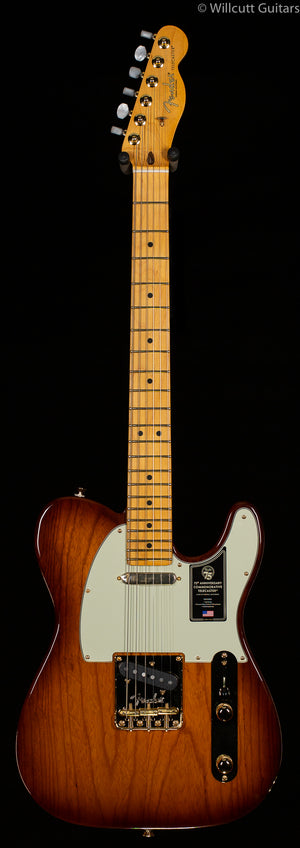 Fender 75th Anniversary Commemorative Telecaster Maple Fingerboard 2-Color Bourbon Burst