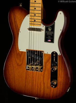 Fender 75th Anniversary Commemorative Telecaster Maple Fingerboard 2-Color Bourbon Burst