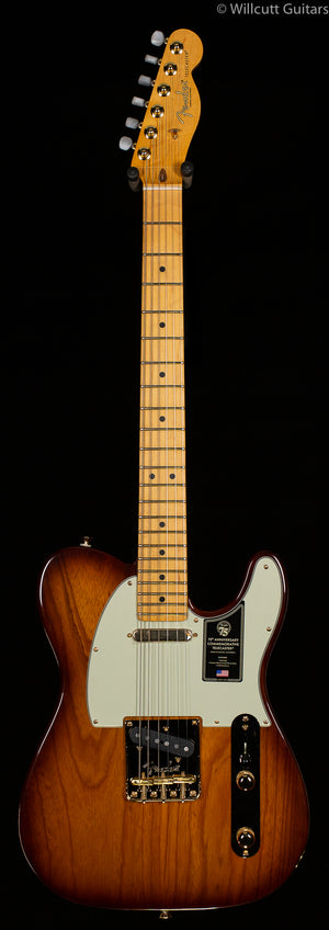 Fender 75th Anniversary Commemorative Telecaster Maple Fingerboard 2-Color Bourbon Burst