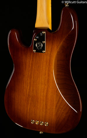 Fender 75th Anniversary Commemorative Precision Bass Maple Fingerboard 2-Color Bourbon Burst Bass Guitar