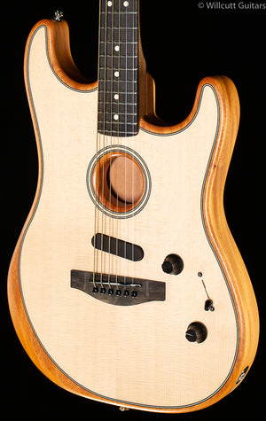 Fender American Acoustasonic Strat Natural Ebony Fingerboard (410)