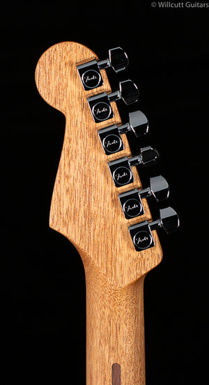 Fender American Acoustasonic Strat Transparent Sonic Blue Ebony Fingerboard (609)