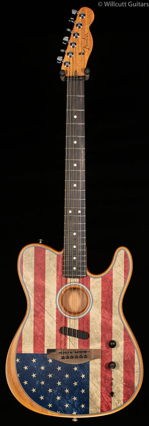 Fender American Acoustasonic Telecaster Flag