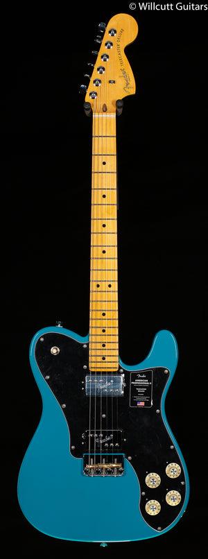 Fender American Professional II Telecaster Deluxe Miami Blue (521)