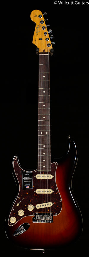 Fender American Professional II Stratocaster Rosewood Fingerboard 3-Color Sunburst Left-Hand (450)