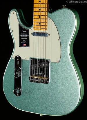 Fender American Professional II Telecaster Mystic Surf Green Maple Fingerboard Left-Handed