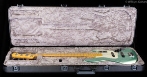 Fender American Professional II Jazz Bass Mystic Surf Green Maple Fingerboard Bass Guitar