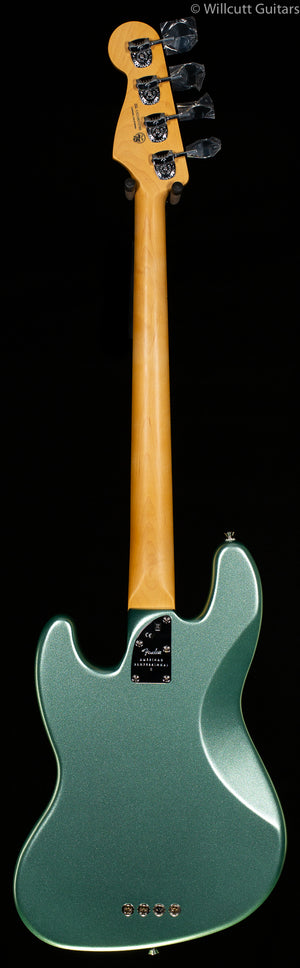 Fender American Professional II Jazz Bass Mystic Surf Green Maple Fingerboard Bass Guitar