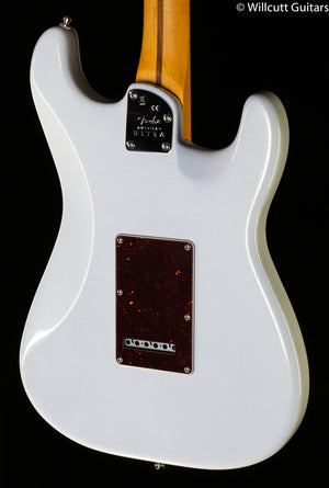 Fender American Ultra Stratocaster Left-Hand Rosewood Fingerboard Arctic Pearl (793)