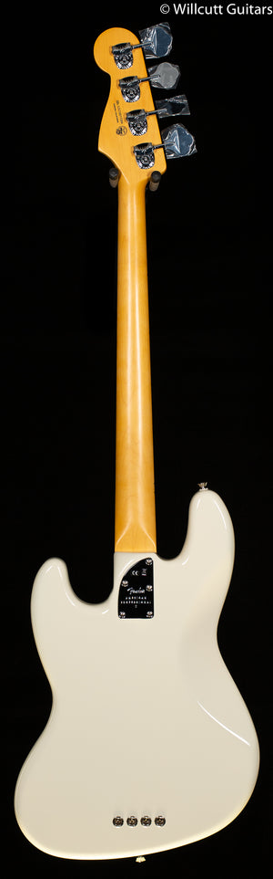 Fender American Professional II Jazz Bass Olympic White Maple Fingerboard