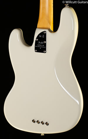 Fender American Professional II Jazz Bass Olympic White Maple Fingerboard