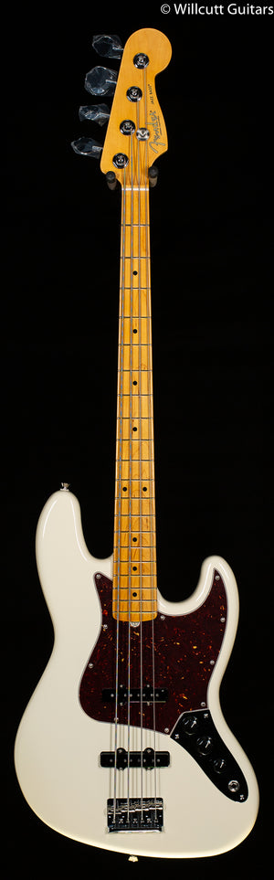 Fender American Professional II Jazz Bass Olympic White Maple Fingerboard