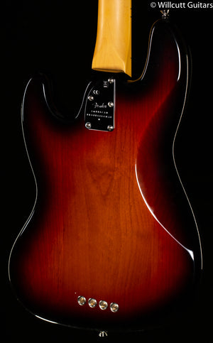 Fender American Professional II Jazz Bass 3-Color Sunburst Maple Fingerboard Bass Guitar (733)