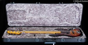 Fender American Professional II Jazz Bass 3-Color Sunburst Maple Fingerboard Bass Guitar (733)