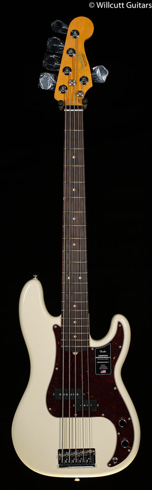 Fender American Professional II Precision Bass V Olympic White