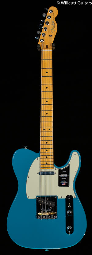 Fender American Professional II Telecaster Miami Blue Maple Fingerboard (744)