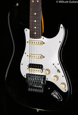Fender American Ultra Luxe Stratocaster Floyd Rose HSS Mystic Black Rosewood Fingerboard (036)