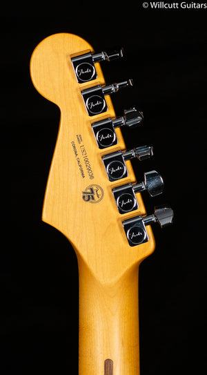 Fender American Ultra Luxe Stratocaster Floyd Rose HSS Mystic Black Rosewood Fingerboard (036)