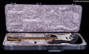 Fender American Ultra Luxe Stratocaster Floyd Rose HSS Mystic Black Rosewood Fingerboard (036)