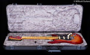 Fender American Ultra Luxe Stratocaster Maple Fingerboard Plasma Red Burst (092)