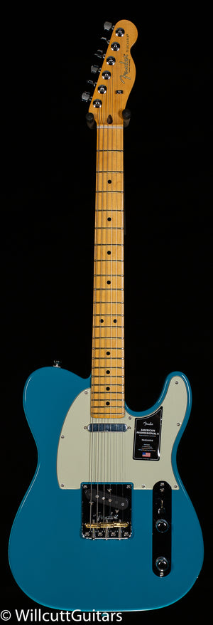 Fender American Professional II Telecaster Miami Blue Maple Fingerboard (663)