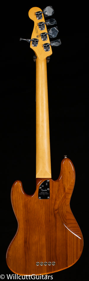 Fender American Professional II Jazz Bass V Roasted Pine Maple Fingerboard Bass Guitar (524)