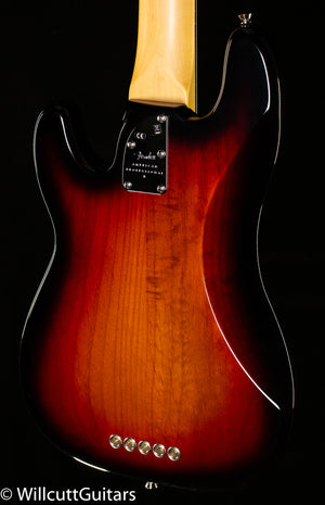 Fender American Professional II Precision Bass V 3-Color Sunburst Rosewood Bass Guitar