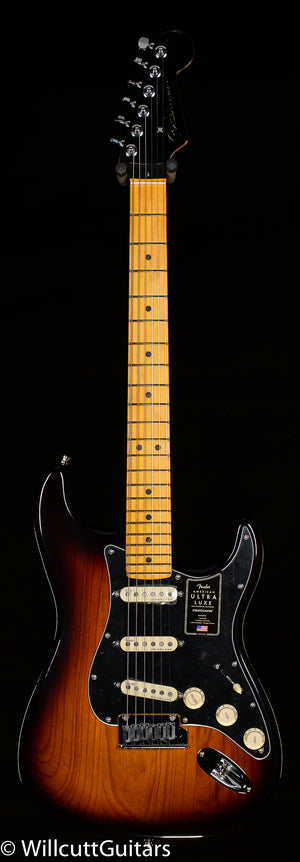 Fender American Ultra Luxe Stratocaster 2-Color Sunburst Maple Fingerboard (295)