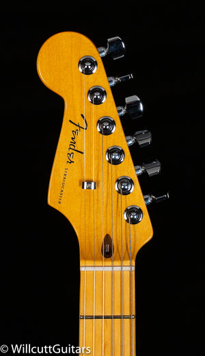 Fender American Ultra Stratocaster Maple Neck Cobra Blue Left Handed (372)