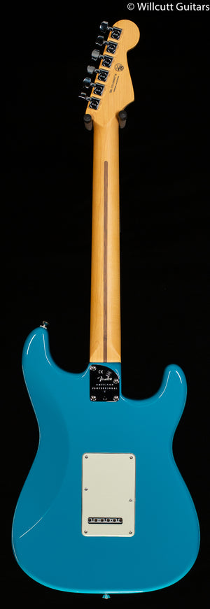 Fender American Professional II Stratocaster Miami Blue Rosewood Fingerboard Lefty (718)