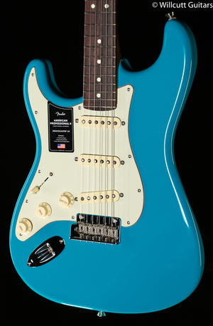 Fender American Professional II Stratocaster Miami Blue Rosewood Fingerboard Lefty