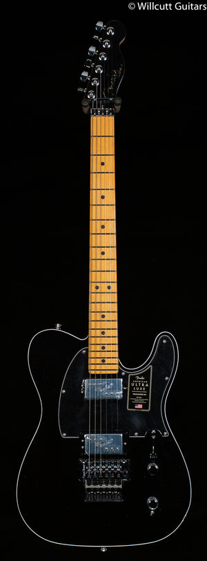 Fender Ultra Luxe Telecaster Floyd Rose HH Mystic Black Maple Fingerboard