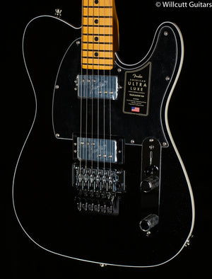 Fender Ultra Luxe Telecaster Floyd Rose HH Mystic Black Maple Fingerboard