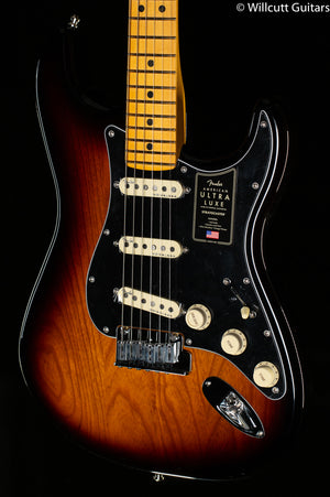Fender American Ultra Luxe Stratocaster 2-Color Sunburst Maple Fingerboard (557)