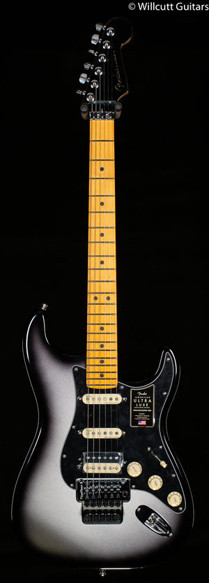 Fender Ultra Luxe Stratocaster Floyd Rose HSS Silverburst Maple Fingerboard