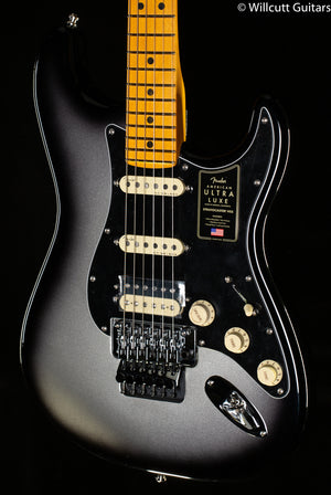 Fender Ultra Luxe Stratocaster Floyd Rose HSS Silverburst Maple Fingerboard