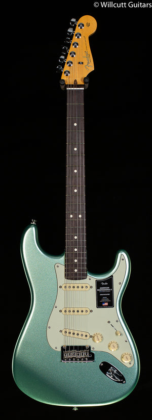 Fender American Professional II Stratocaster Mystic Surf Green Rosewood Fingerboard (080)