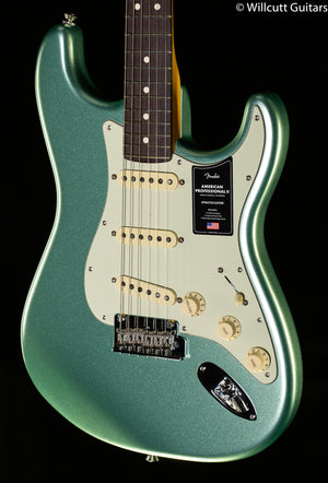 Fender American Professional II Stratocaster Mystic Surf Green Rosewood Fingerboard (080)